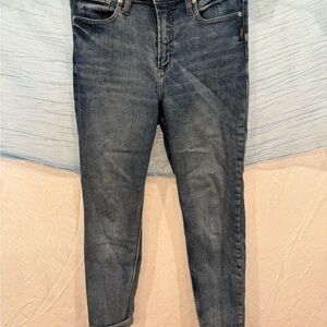 Silver Jeans Women's Dark Blue Ankle Jeans